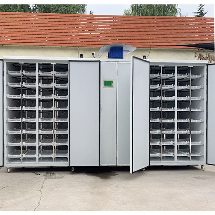 168盘全自动智能苗菜机，层层淋水