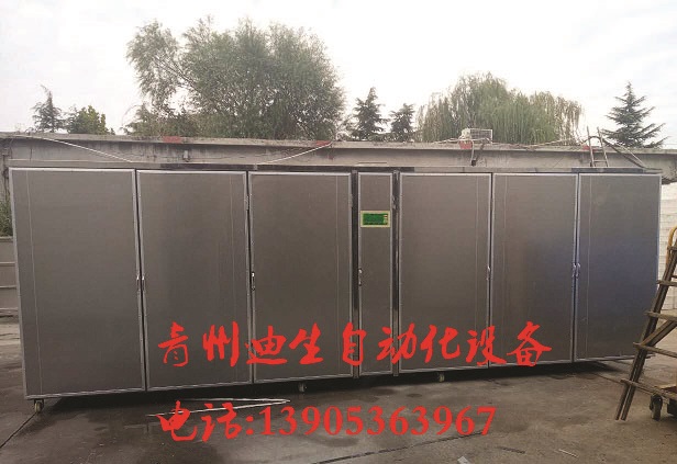 发往甘肃武威192个盘的苗菜机一台