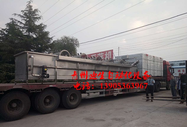 发往江苏的大型豆芽生产设备、生产线