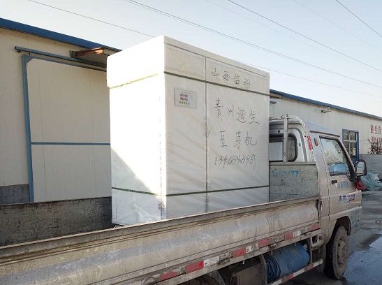 发往山西临汾100斤普通豆芽机一台