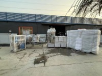 陕西客户定购20个筐豆芽机和每小时产500斤豆腐一体机发货中——迪生机械