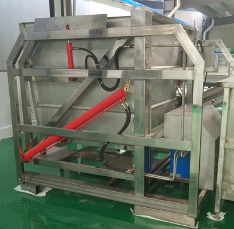 全自动豆芽桶翻转机豆芽淋水线专用翻转设备